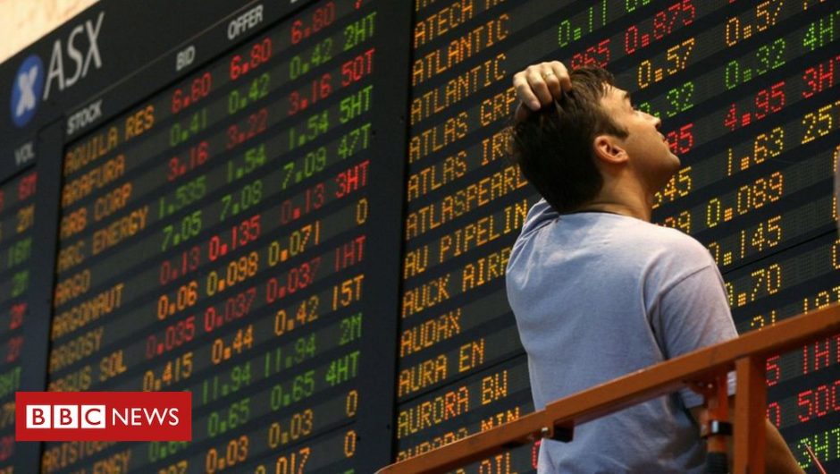 Asian stock markets continue the global fallout