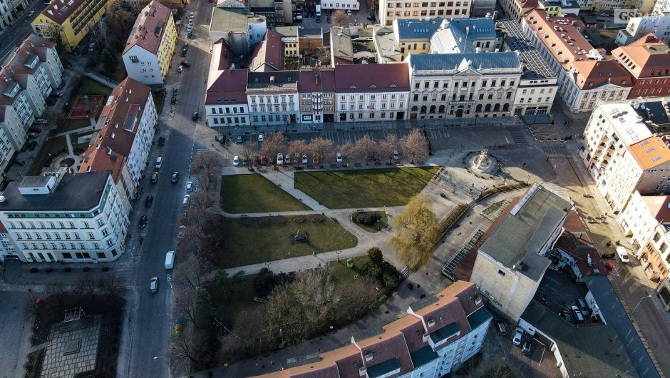 What is the new life of Orła Biaego Square in Szczecin?  Time to design, construction will start next year?