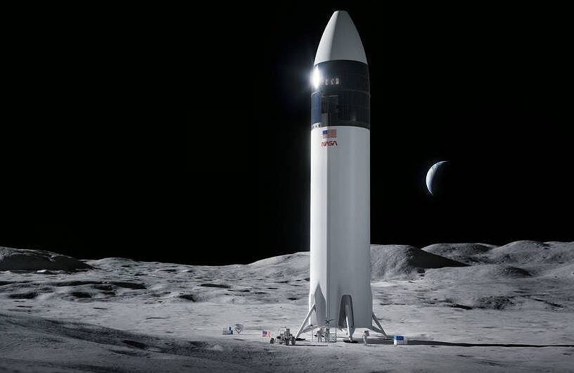 NASA is betting on SpaceX.  Elon Musk will prepare a manned ship to land on the moon