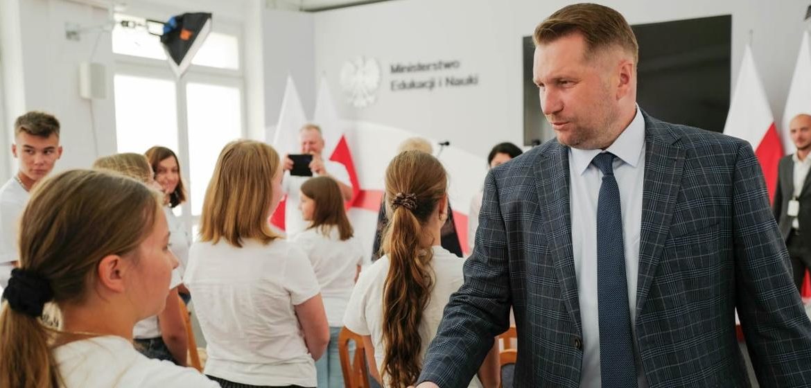 Meeting of the Minister of Education and Science with representatives of the Polish-Ukrainian project "Dumka i mazurek" - Ministry of Education and Science