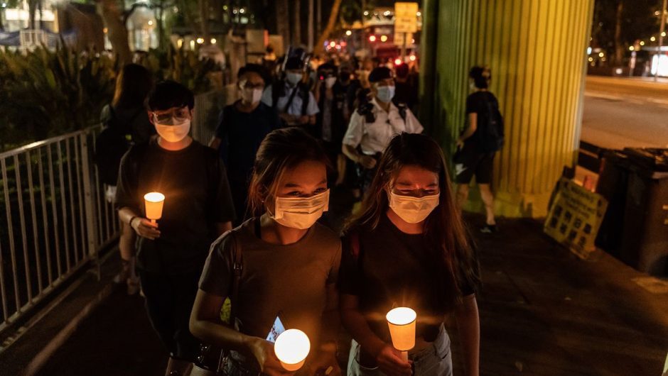 Tiananmen Square massacre.  Polish Consulate Commemorates Victims Overcoming Chinese Censorship