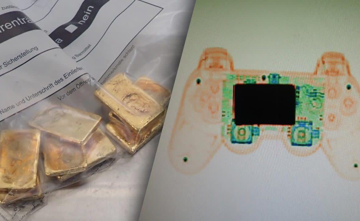 Leipzig Airport: gold bars smuggled into game consoles |  regional